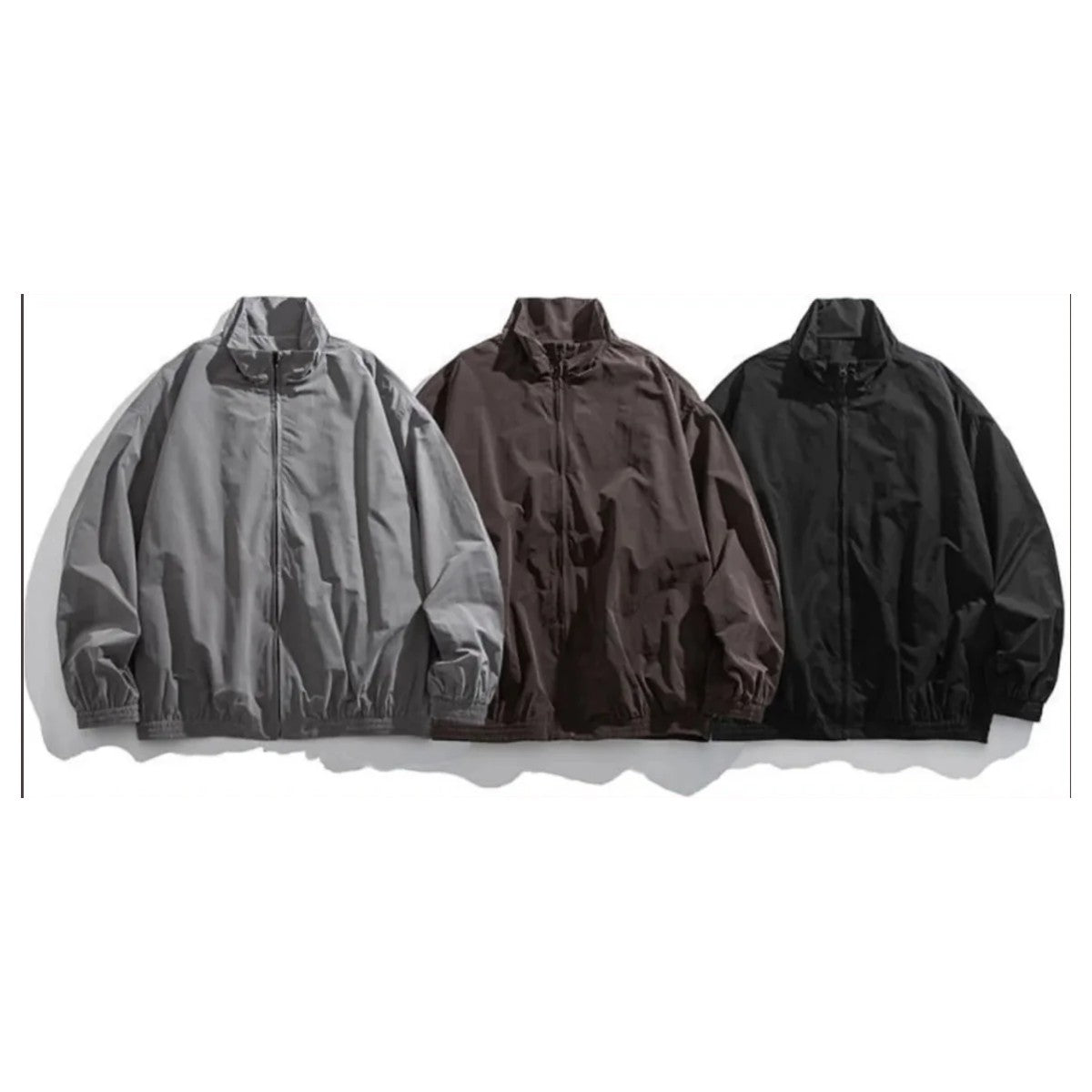 スタンドカラー　ZIPブルゾン　N1853