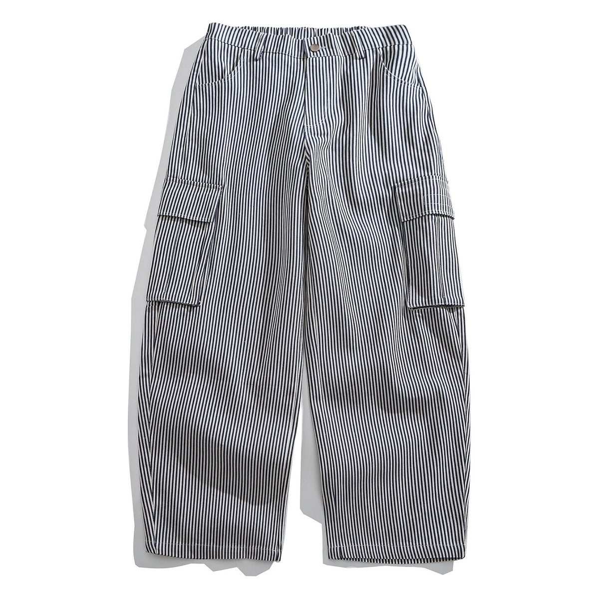 ストライプ　ワークパンツ　N1863