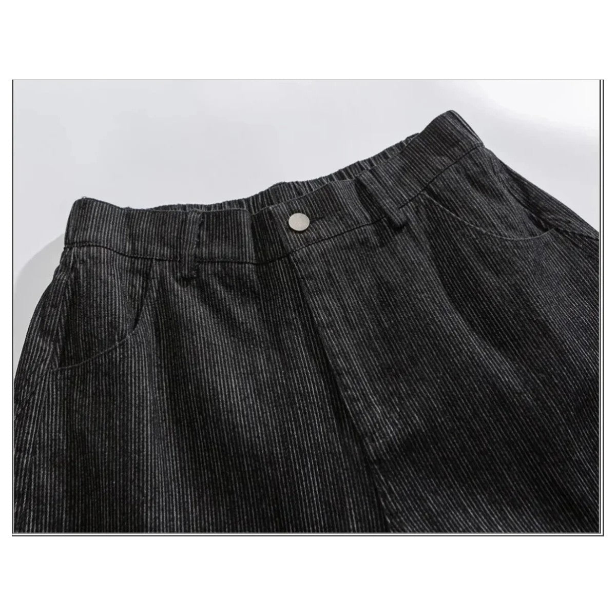コットン　ワイドストレートパンツ　N1865