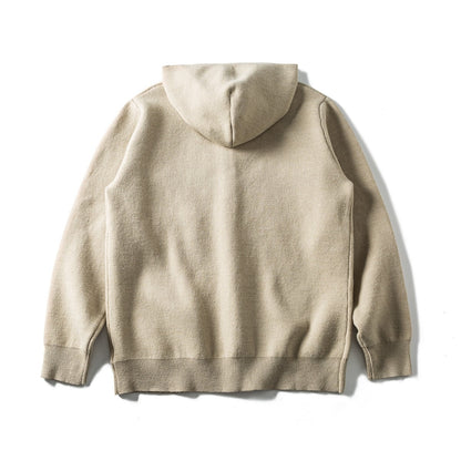 フード付き　ニットカーディガン　N1880
