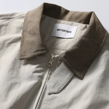 コンビカラー　ハリントンジャケット　N1898