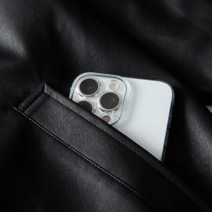 PUレザー　ZIPブルゾン　N1916