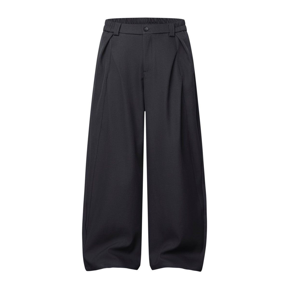 ストレッチポリ　タックバルーンワイドパンツ　N1919