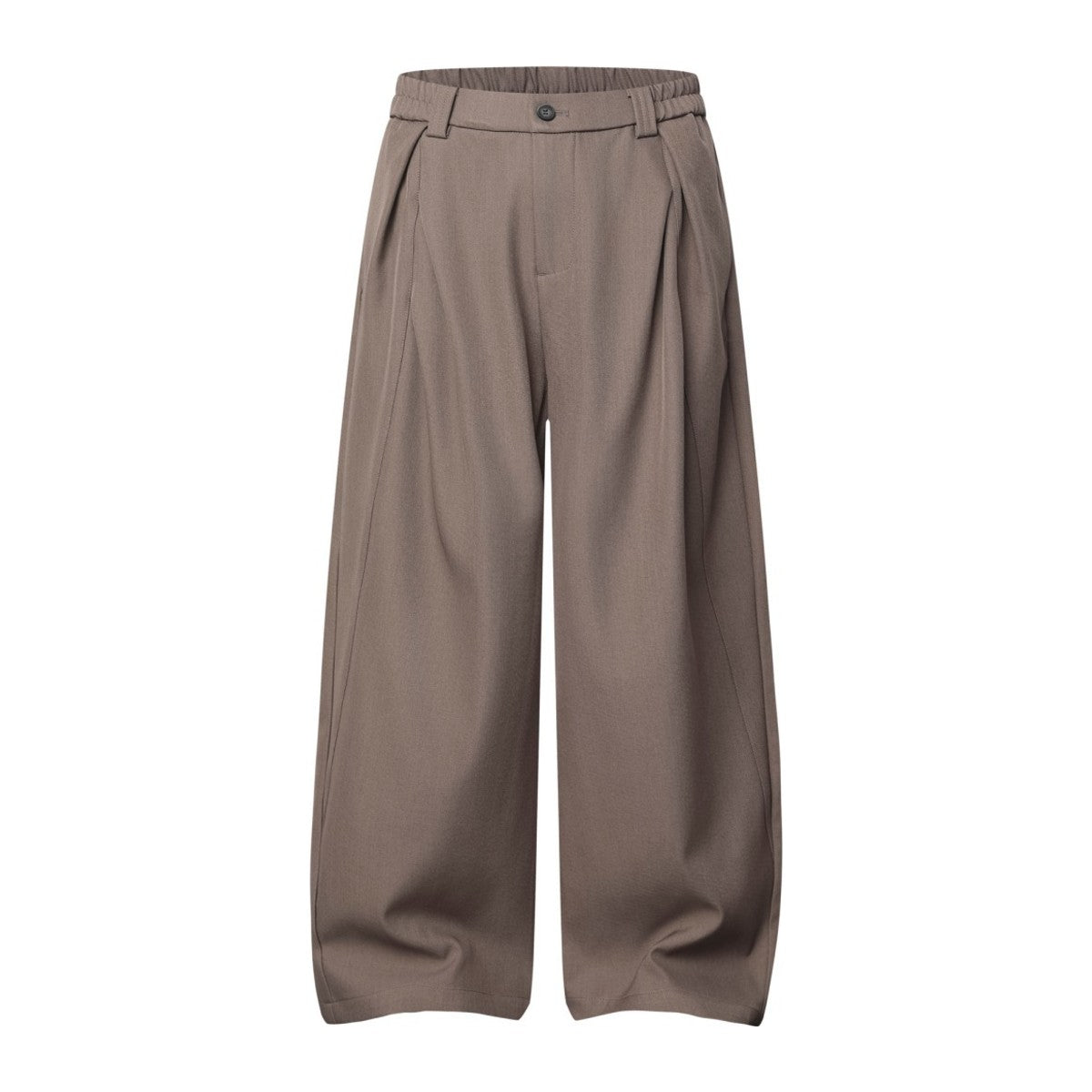 ストレッチポリ　タックバルーンワイドパンツ　N1919