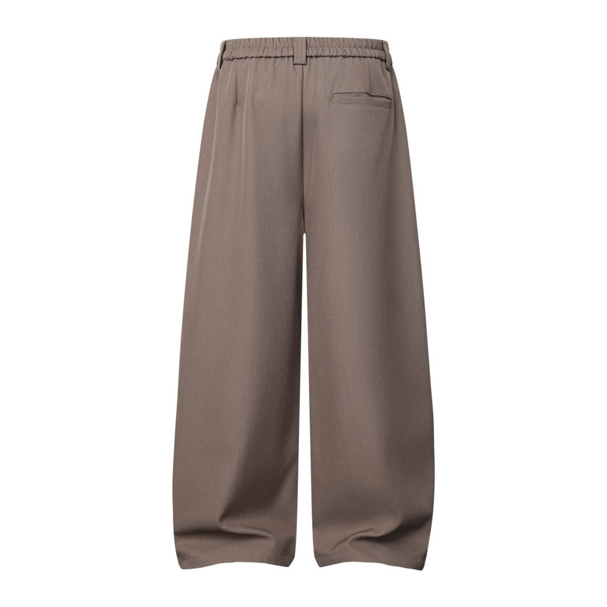 ストレッチポリ　タックバルーンワイドパンツ　N1919