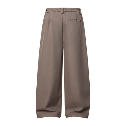 ストレッチポリ　タックバルーンワイドパンツ　N1919