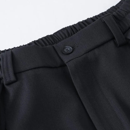 ストレッチポリ　タックバルーンワイドパンツ　N1919