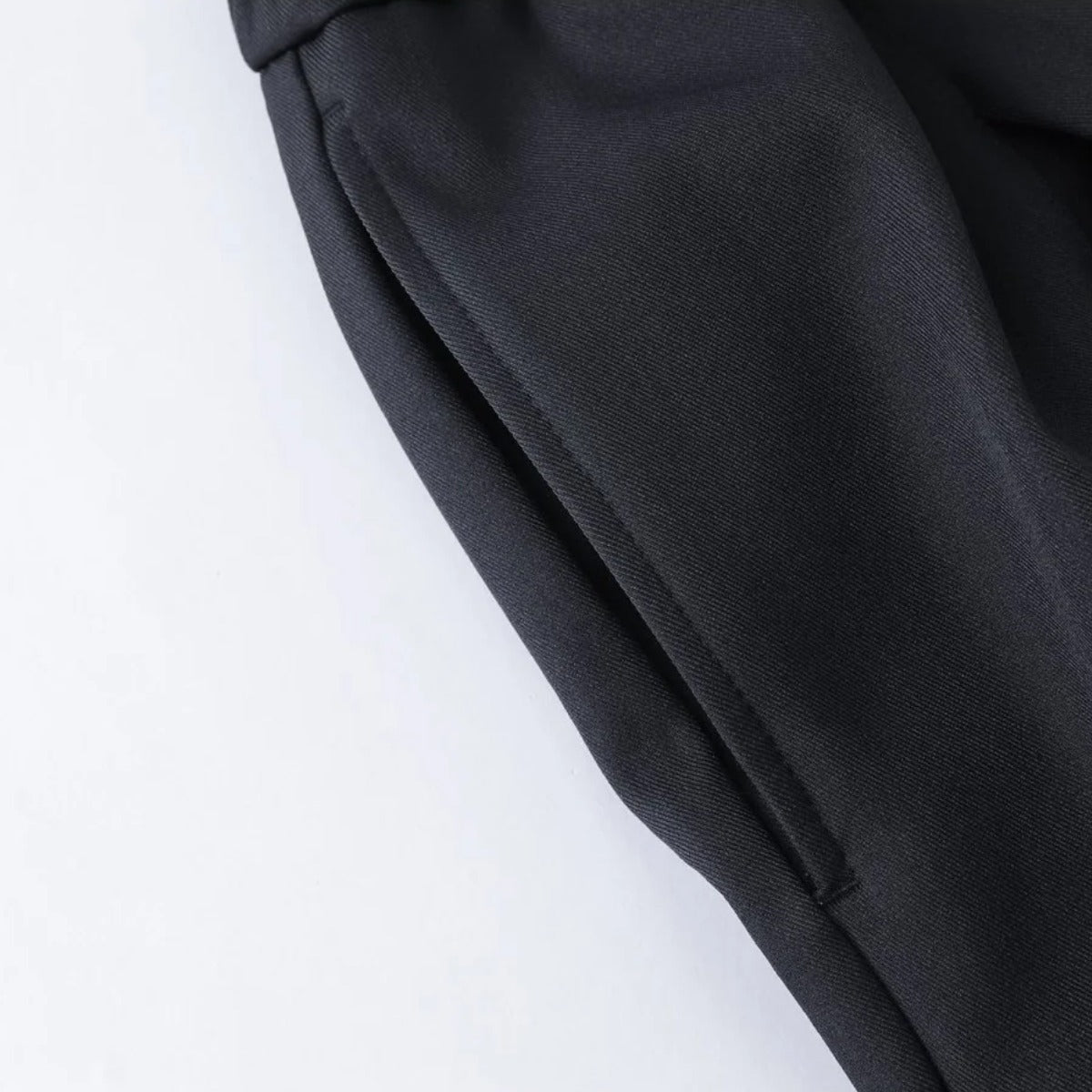 ストレッチポリ　タックバルーンワイドパンツ　N1919