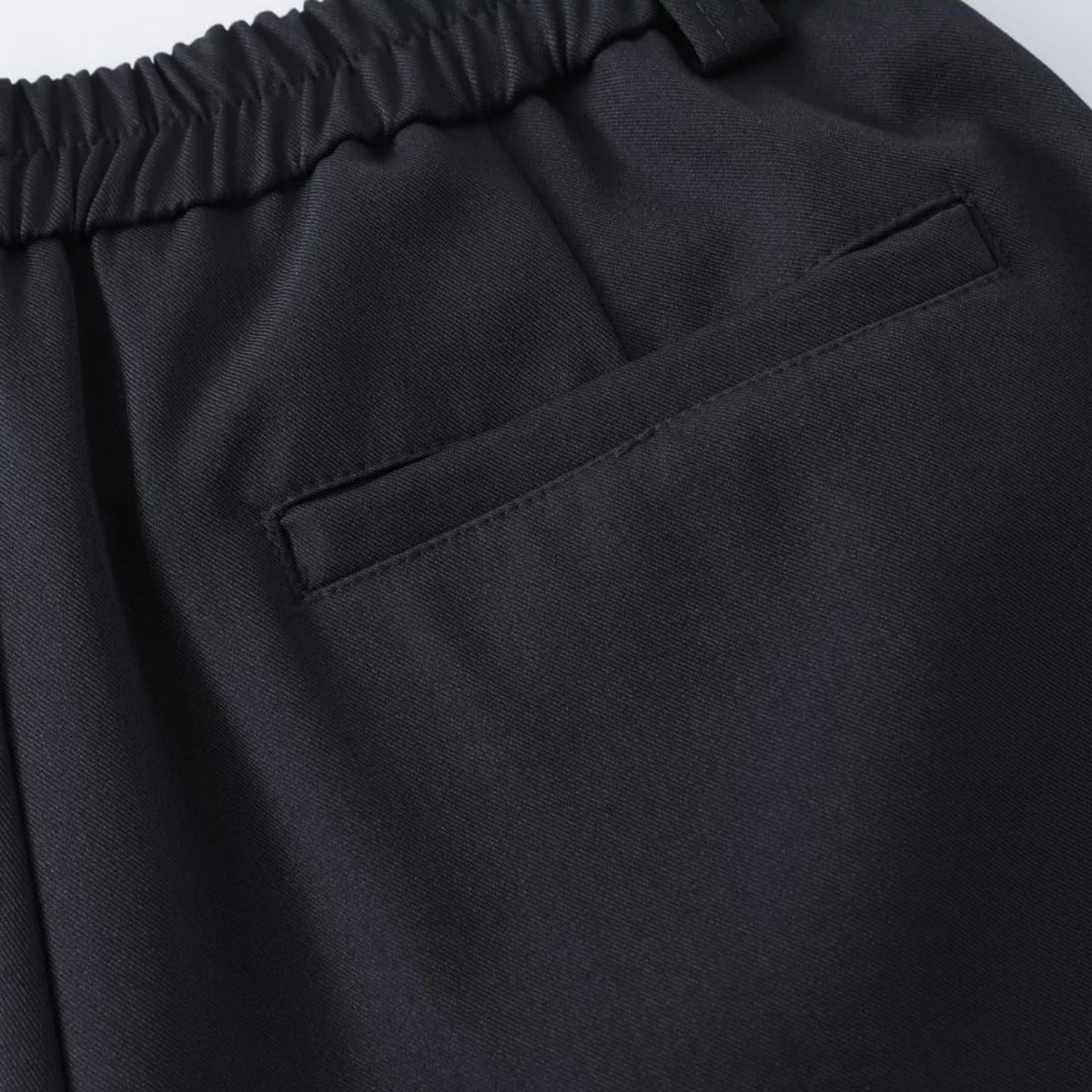 ストレッチポリ　タックバルーンワイドパンツ　N1919