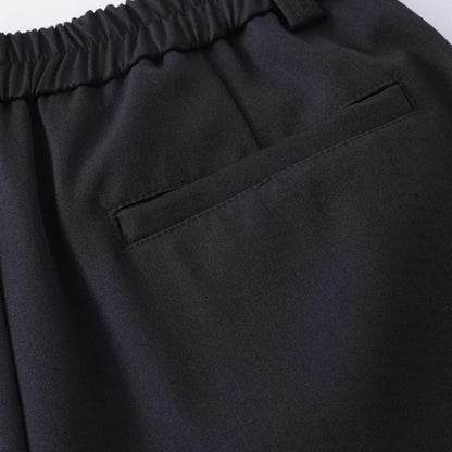 ストレッチポリ　タックバルーンワイドパンツ　N1919