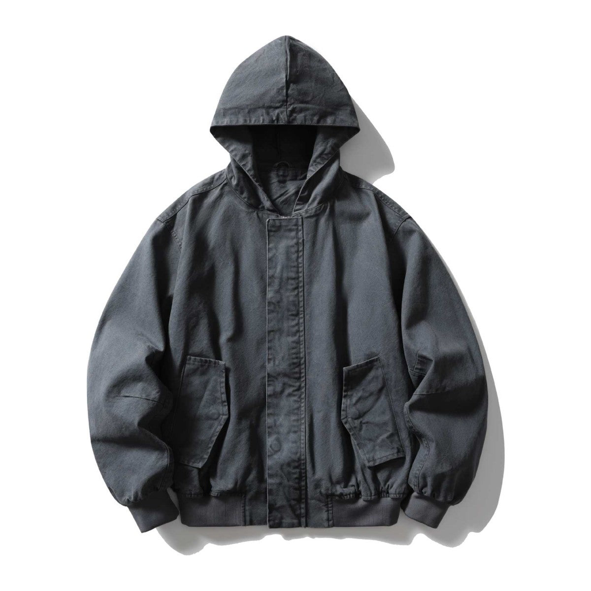 コットン　フーデッドZIPジャケット　N1943