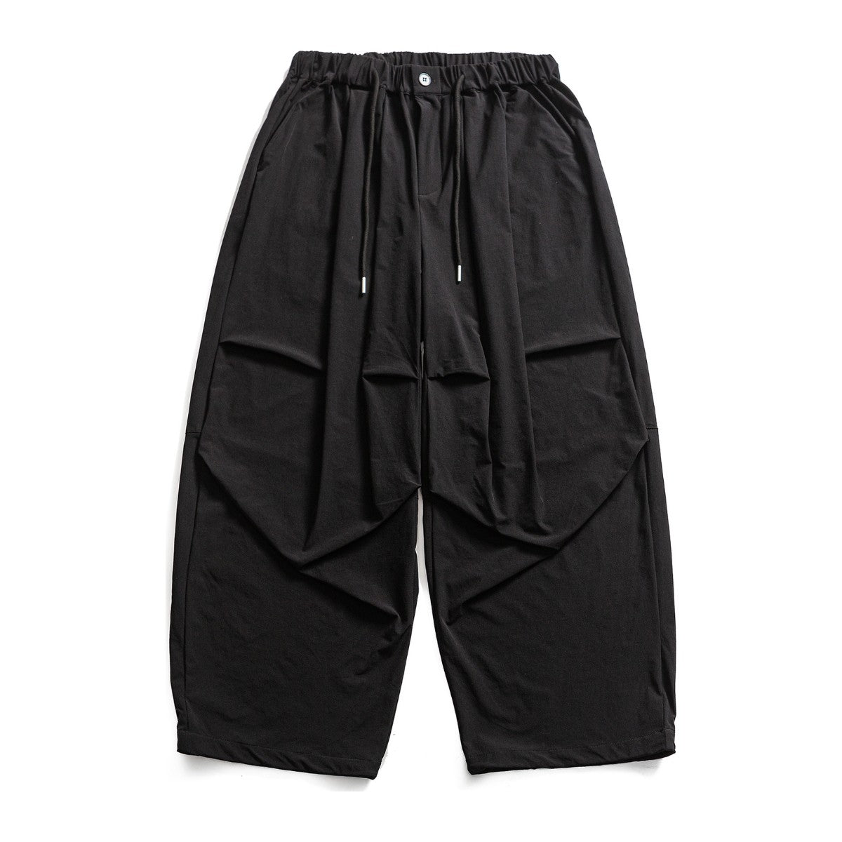 ストレッチナイロン　タックバルーンパンツ　N1945
