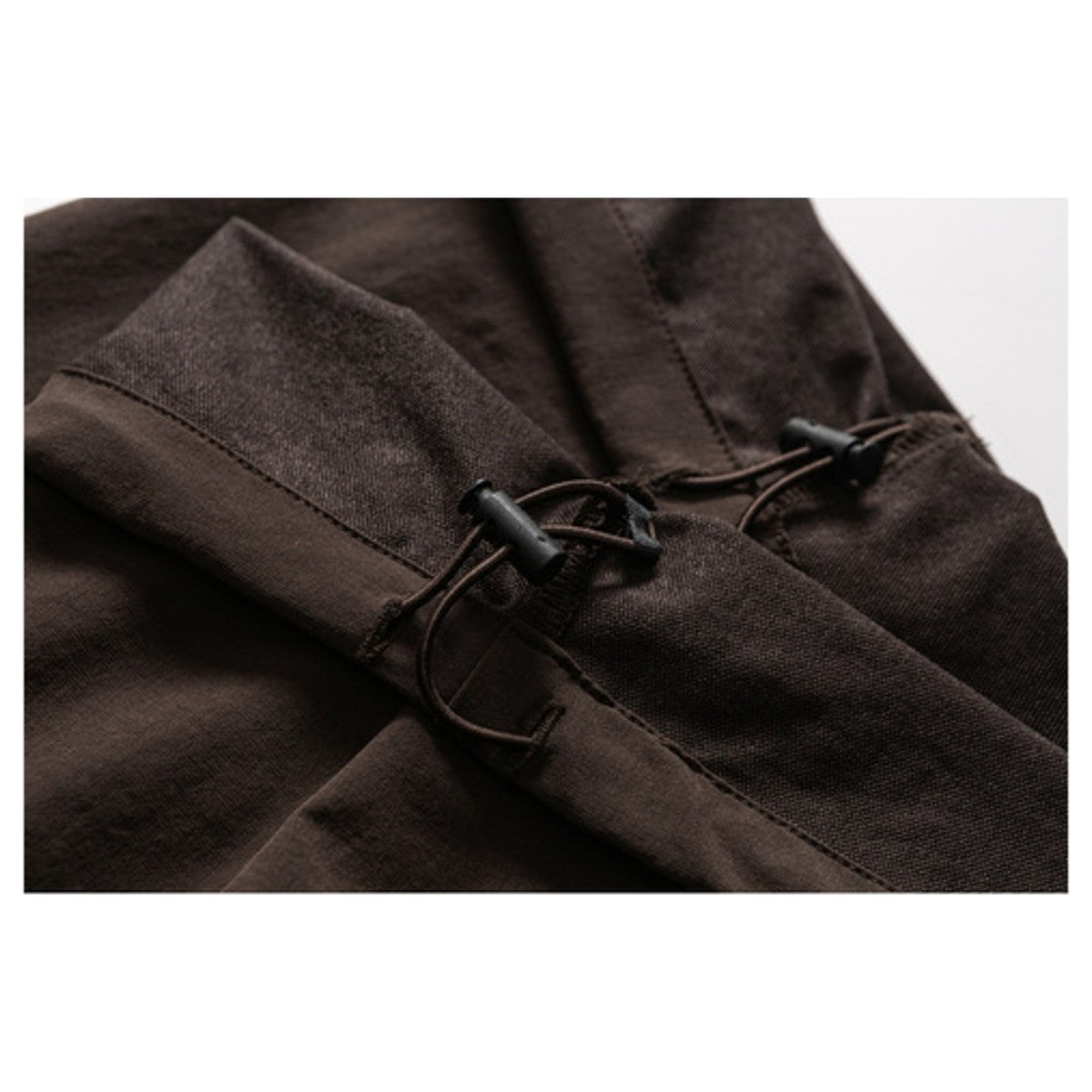 ストレッチナイロン　タックバルーンパンツ　N1945