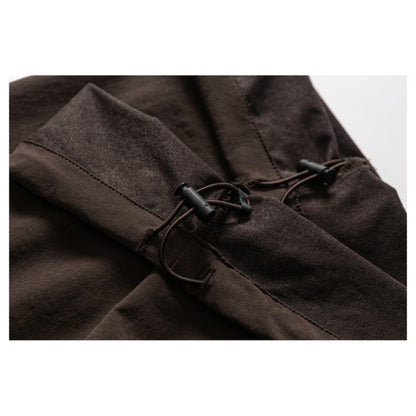 ストレッチナイロン　タックバルーンパンツ　N1945