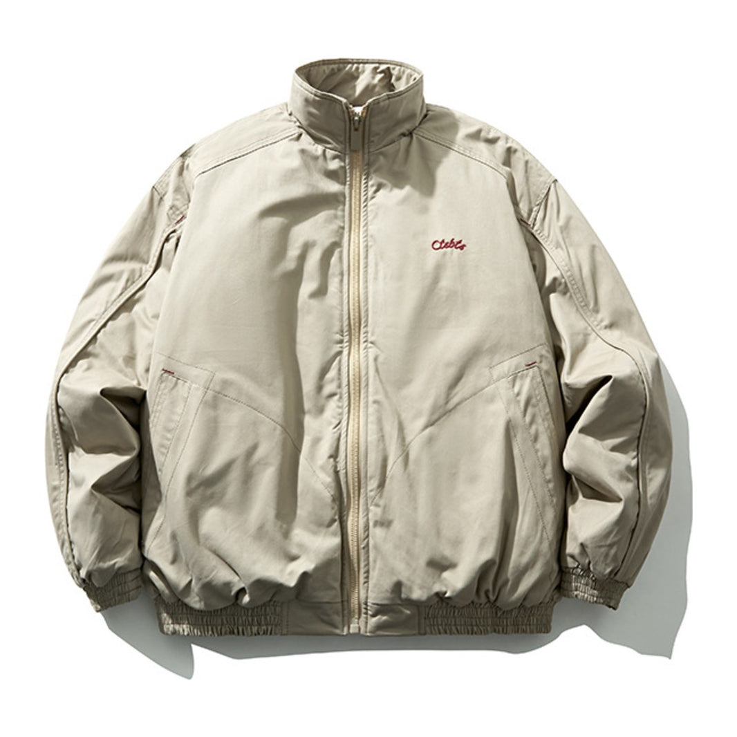 パデッド　ワンポイント　フライトジャケット　N2006 ベージュ