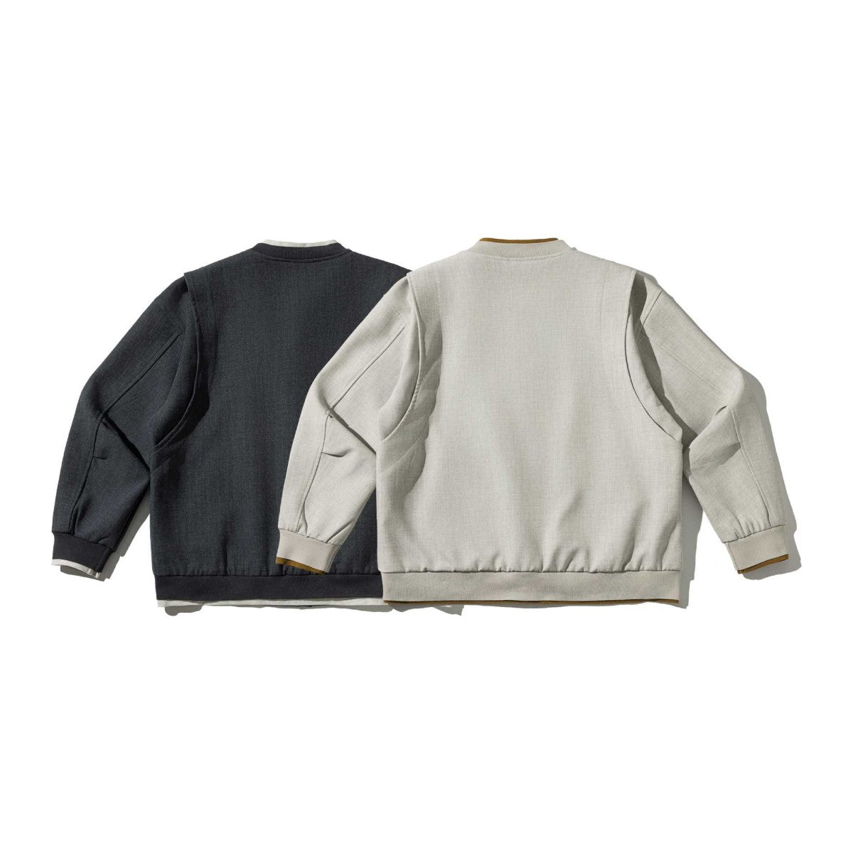 ダブルカラー　ZIPブルゾン　N2018