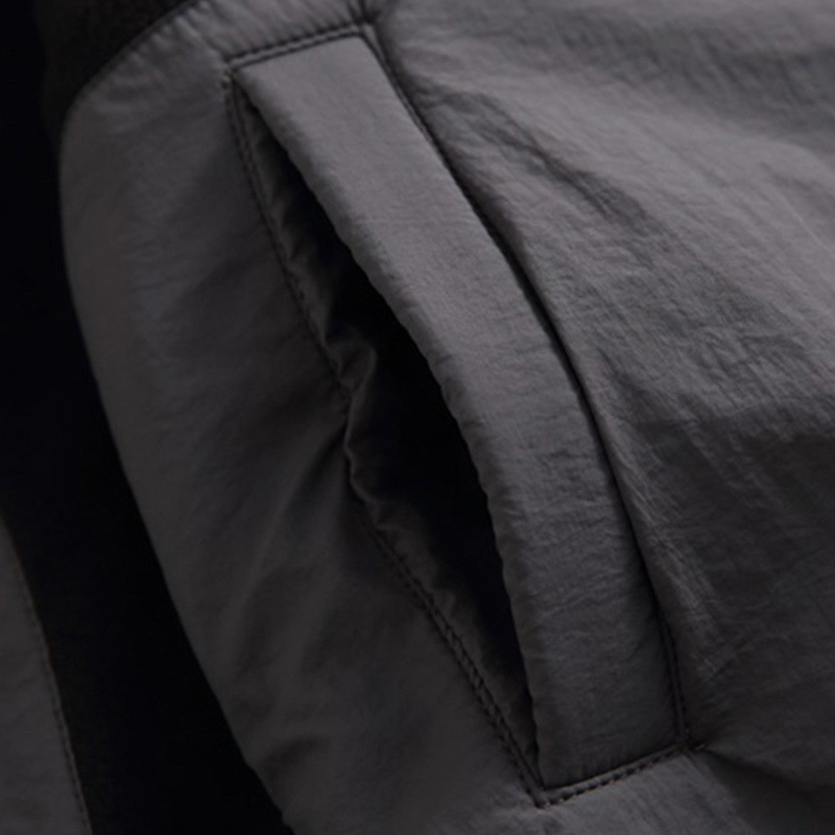 カラーブロック　フリースジャケット　N2023