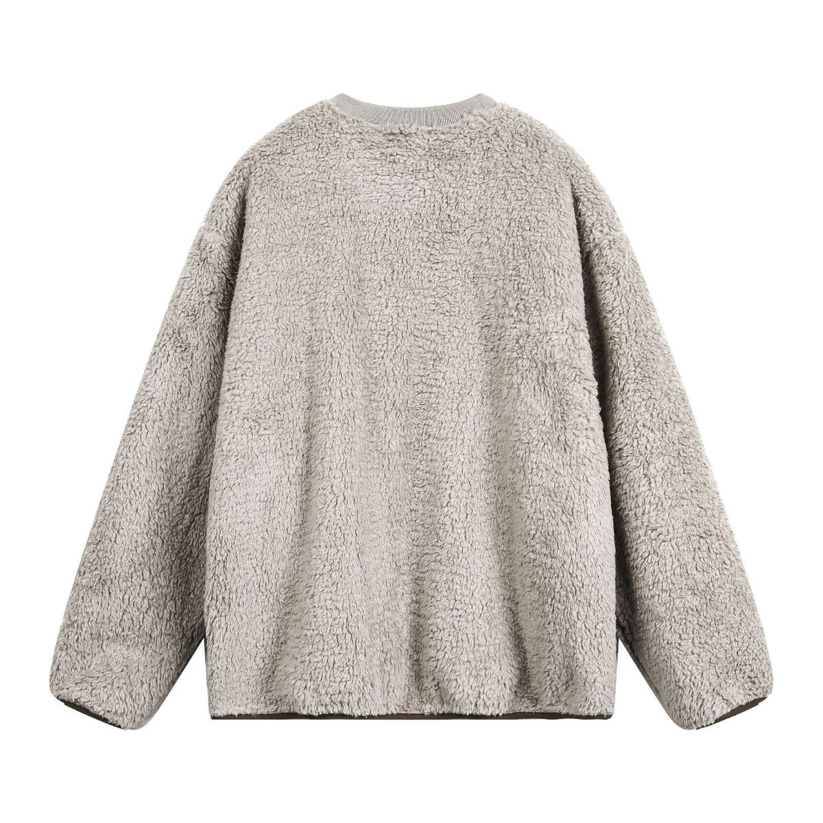 ボアフリース　ポケットコンビ　プルオーバー　N2047